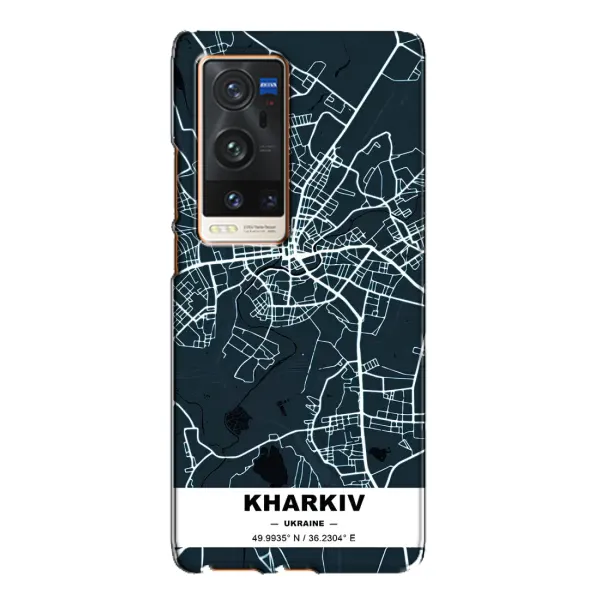 Чехол с принтом «Харьков» для Vivo X60 Pro Plus