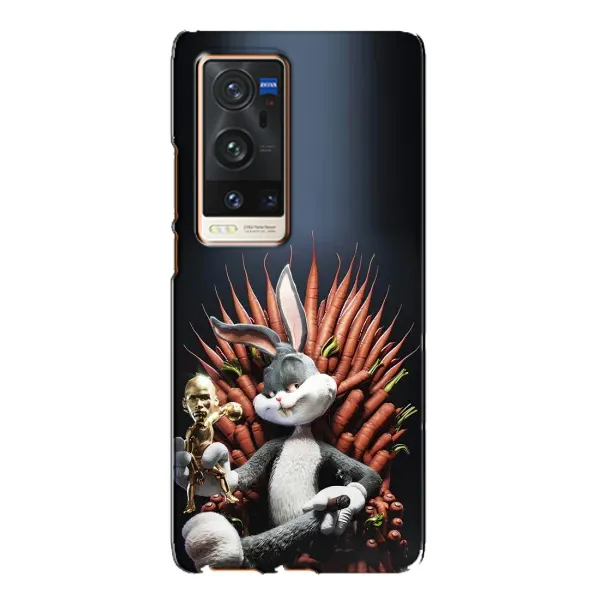 Чехол с принтом «Король Кролик» для Vivo X60 Pro Plus