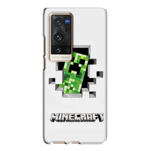 Чохол Майнкрафт на Vivo X60 Pro Plus (AlphaPrint) Minecraft (кріпер Майнкрафт)