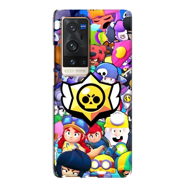 Чохол з принтом «Лого Brawl Stars» для Vivo X60 Pro Plus