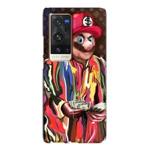 Бренднові Чохли для Vivo X60 Pro Plus - (PREMIUMPrint) (Mario LV)