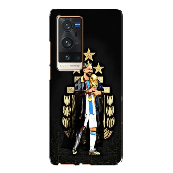 Чохол з принтом «Мессі Король» для Vivo X60 Pro Plus