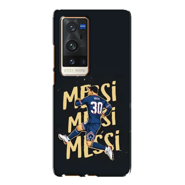 Чохол з принтом «Messi ПСЖ» для Vivo X60 Pro Plus