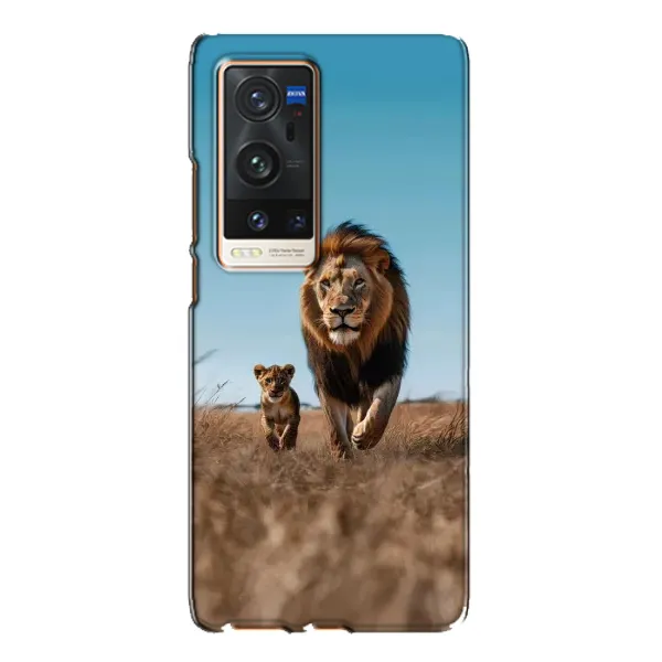 Чехол с принтом «Мусафа и Симба» для Vivo X60 Pro Plus