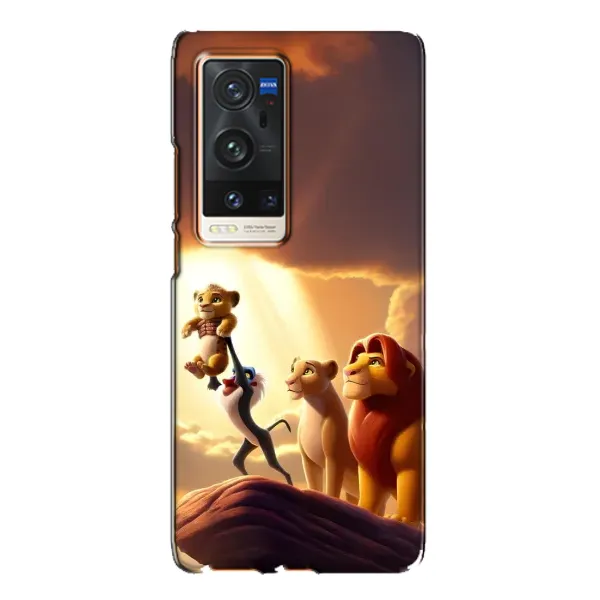 Чехол с принтом «Симба на презентации» для Vivo X60 Pro Plus