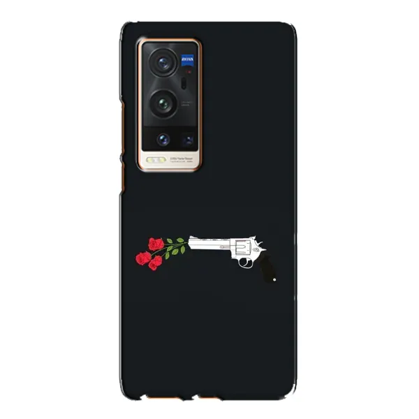 Чехол с принтом «Неожиданные цветы» для Vivo X60 Pro Plus