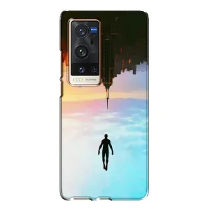 Чохол з людиною павуком для Vivo X60 Pro Plus - (AlphaPrint) (Людина павук)
