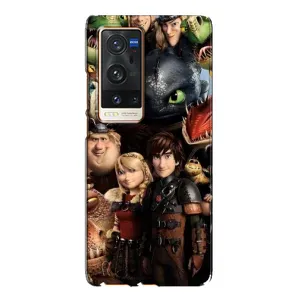 Чохол як приборкати дракона на Vivo X60 Pro Plus (Персонажі дракона)