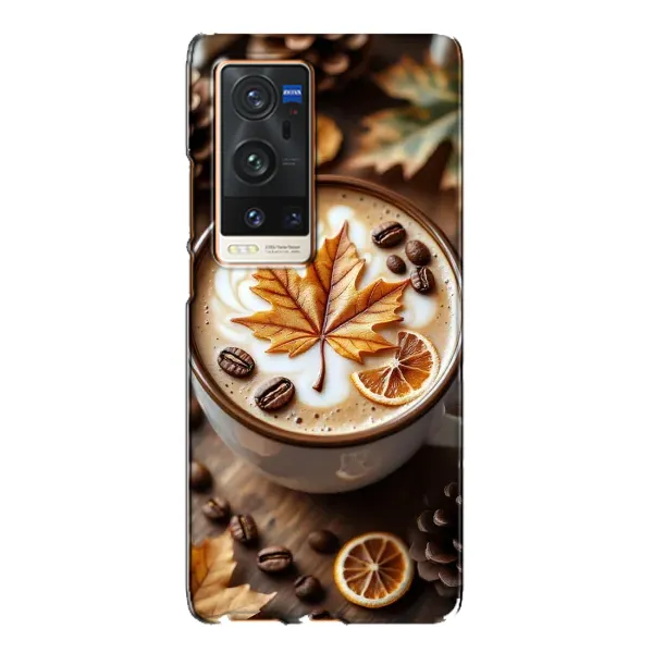 Чохол з принтом «Пряна кава» для Vivo X60 Pro Plus