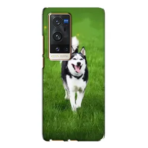 Чохол з Хаскі Vivo X60 Pro Plus - (AlphaPrint) (Радісний Хаскі)