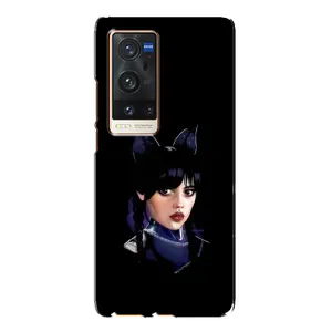 Чохли Венсдей на Vivo X60 Pro Plus Уенсдей (AlphaPrint) (серйозна Венздей)