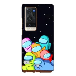 Чохли Амонг Ас для Vivo X60 Pro Plus (AlphaPrint) (Скіни в космосі)