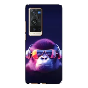 Чохол з Мавпами Vivo X60 Pro Plus - (AlphaPrint) (Стильна мавпа)