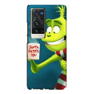 Різдвяні Чохли для Vivo X60 Pro Plus (VPrint) (Зелений Грінч)