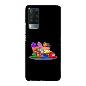 Чехол Амонг Ас для Vivo X60 Pro (AlphaPrint) (Амонг-ас)