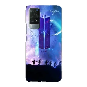 Чехлы BTS для Vivo X60 Pro (AlphaPrint) (Army BTS)