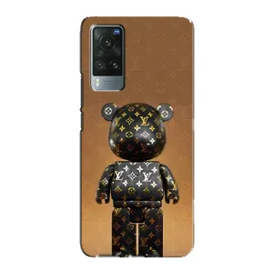 Чехлы для Vivo X60 Pro - Bearbrick Louis Vuitton (PREMIUMPrint) (Bearbrick)