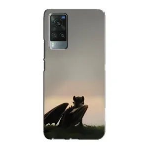 Чехол как приручить дракона на Vivo X60 Pro (Беззубик)