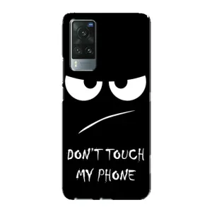 Чехол для Виво Х60 Про - (AlphaPrint) с печатью (ТОП продаж) (Dont Touch)