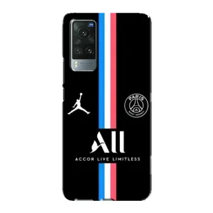 Чехлы PSG для Vivo X60 Pro (AlphaPrint) (футболка ПСЖ)
