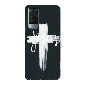 Чехол для Vivo X60 Pro (AlphaPrint) - (Христианские) (Иисус)