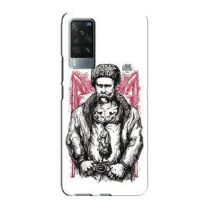 Чехлы для Vivo X60 Pro с принтом Тараса Шевченко (AlphaPrint) (Козак Шевченко)