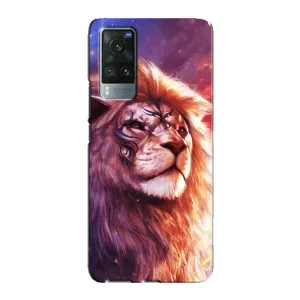 Чехол со Львом для Vivo X60 Pro (VPrint) (Красочный Лев)