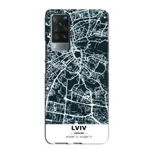 Чехлы для Виво Х60 Про Города Украины (Львов)