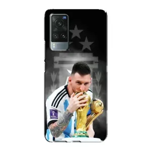 Чехлы для Vivo X60 Pro (Leo чемпион) (AlphaPrint) (Месси Чемпион)