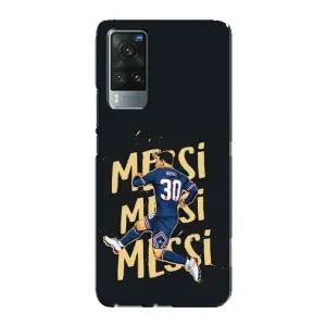 Чехлы для Vivo X60 Pro (Leo чемпион) (AlphaPrint) (Messi ПСЖ)