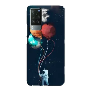 Космические Чехлы для Виво Х60 Про (VPrint) (Планеты шарики)