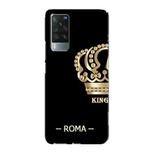 Чехлы для Vivo X60 Pro (VPrint) - Футбольные клубы (Roma)