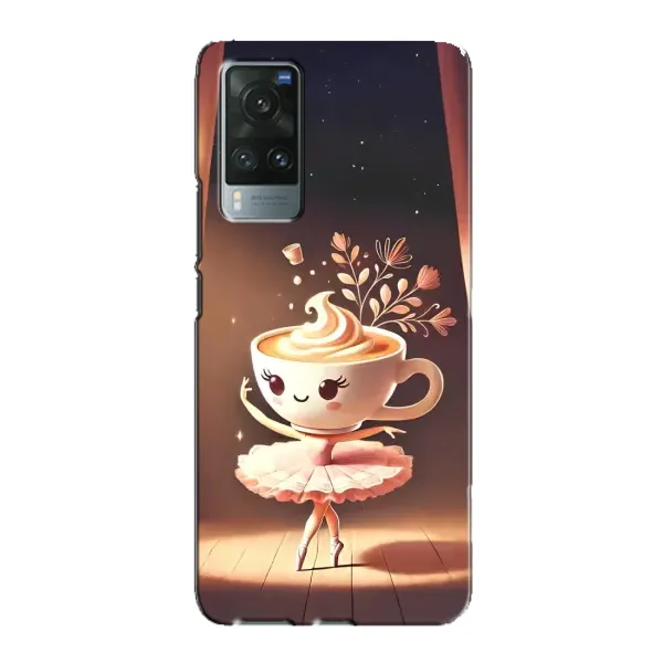 Чохол з принтом «Балерина капучина» для Vivo X60