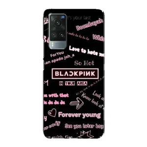 Чехол с музыкальной группой для Vivo X60 (BLACKPINK)