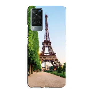 Чехол Эйфелева Башня для Vivo X60 - (AlphaPrint) (Дорога в Париж)