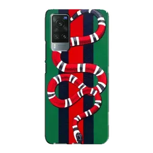 Чехлы ГУЧЧИ для Виво Х60 (AlphaPrint) (Gucci змия)