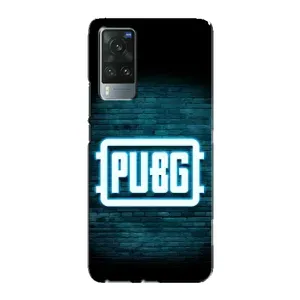 Чехол PUBG для Виво Х60 (AlphaPrint) (Лого PUBG)