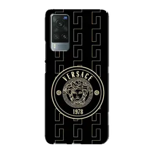 Чехлы VERSACE для Виво Х60 (PREMIUMPrint) (Лого Версаче)