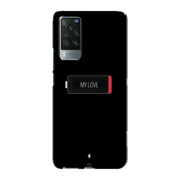 Чехол с принтом «Love battery» для Vivo X60 Чехол с принтом «Love battery» для Vivo X60