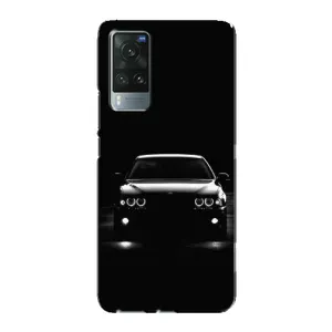 Чехол для Виво Х60 - с принтом БМВ (AlphaPrint) (Машина BMW)