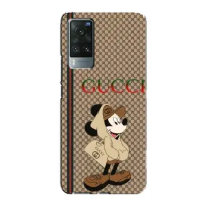 Чехлы ГУЧЧИ для Виво Х60 (AlphaPrint) (Mickey GUCCI)