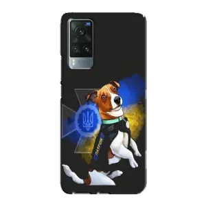 Чехлы с картинкой собаки Патрон для Vivo X60 (AlphaPrint) (Патрон собачка)