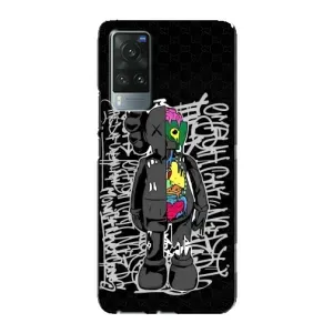 Чехлы для Vivo X60 - Bearbrick Louis Vuitton (PREMIUMPrint) (Стиль Bearbrick)