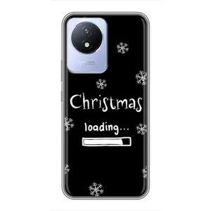 Рождественские, Праздничные Чехлы для Виво У02 (Christmas loading)