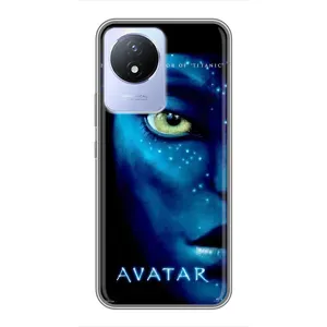 Чохли з фільму АВАТАР для Vivo Y02 (AlphaPrint) (око Аватара)