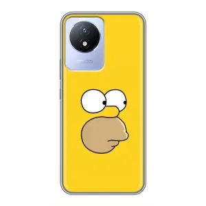 Чjхол з Сімпсонами для Vivo Y02 (VPrint) (Гомер)