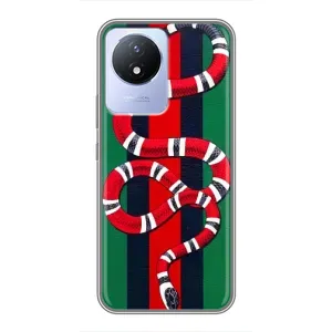 Чохли GUCCI для ViVO Y02
украинскими буквами и цифрами: ВіВО У02 (AlphaPrint) (Gucci змія)