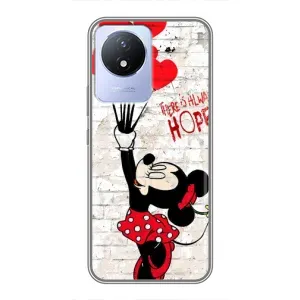 Чехол Disney Mouse Vivo Y02 (PREMIUMPrint) (Heart Minni)