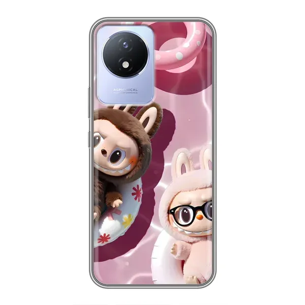 Чохол з принтом «Іграшка Лабубу» для Vivo Y02 Чохол з принтом «Іграшка Лабубу» для Vivo Y02