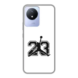 Чохли для Vivo Y02 - з картинкою JORDAN (AlphaPrint) (Jordan 23)